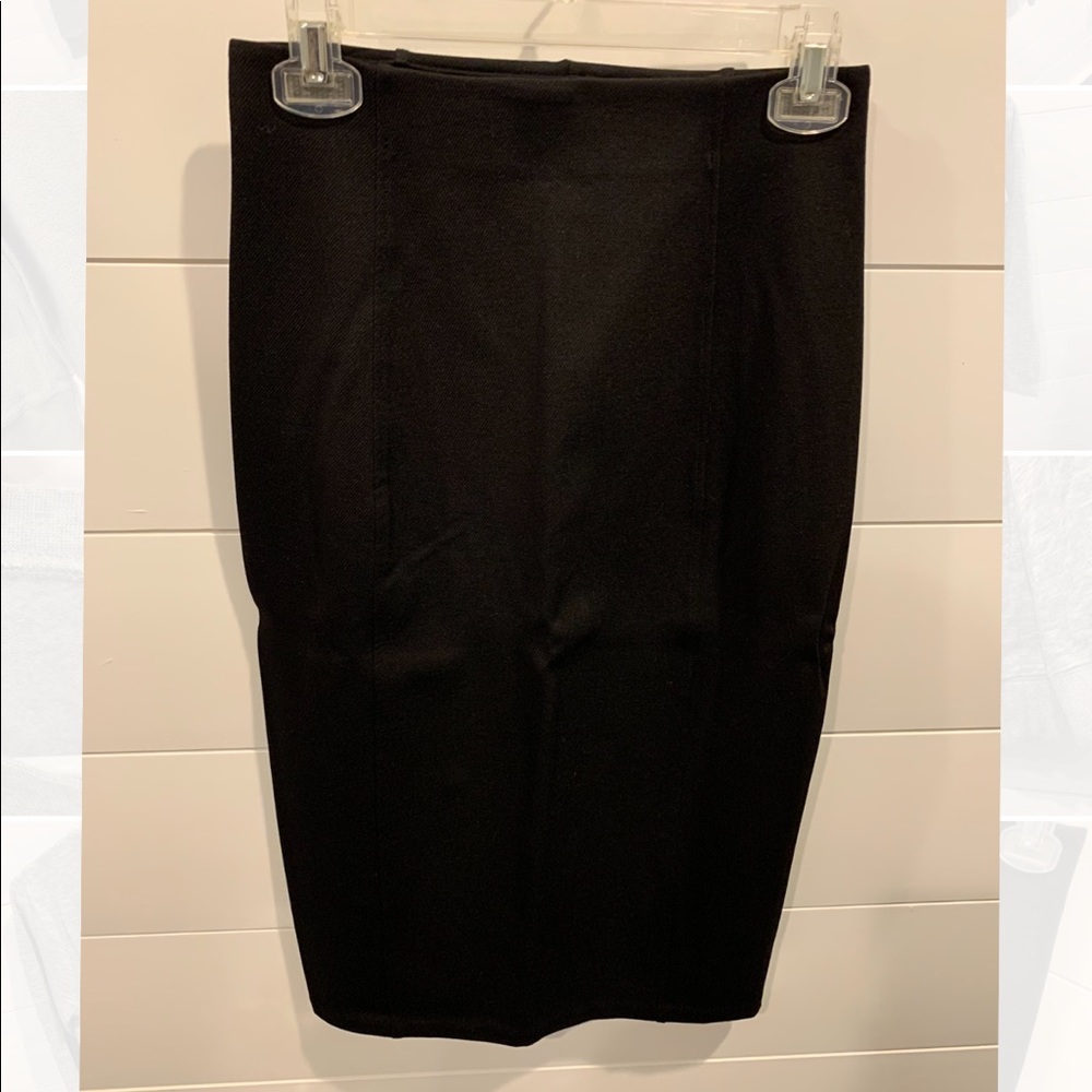 H&M professional black pencil skirt, NWT